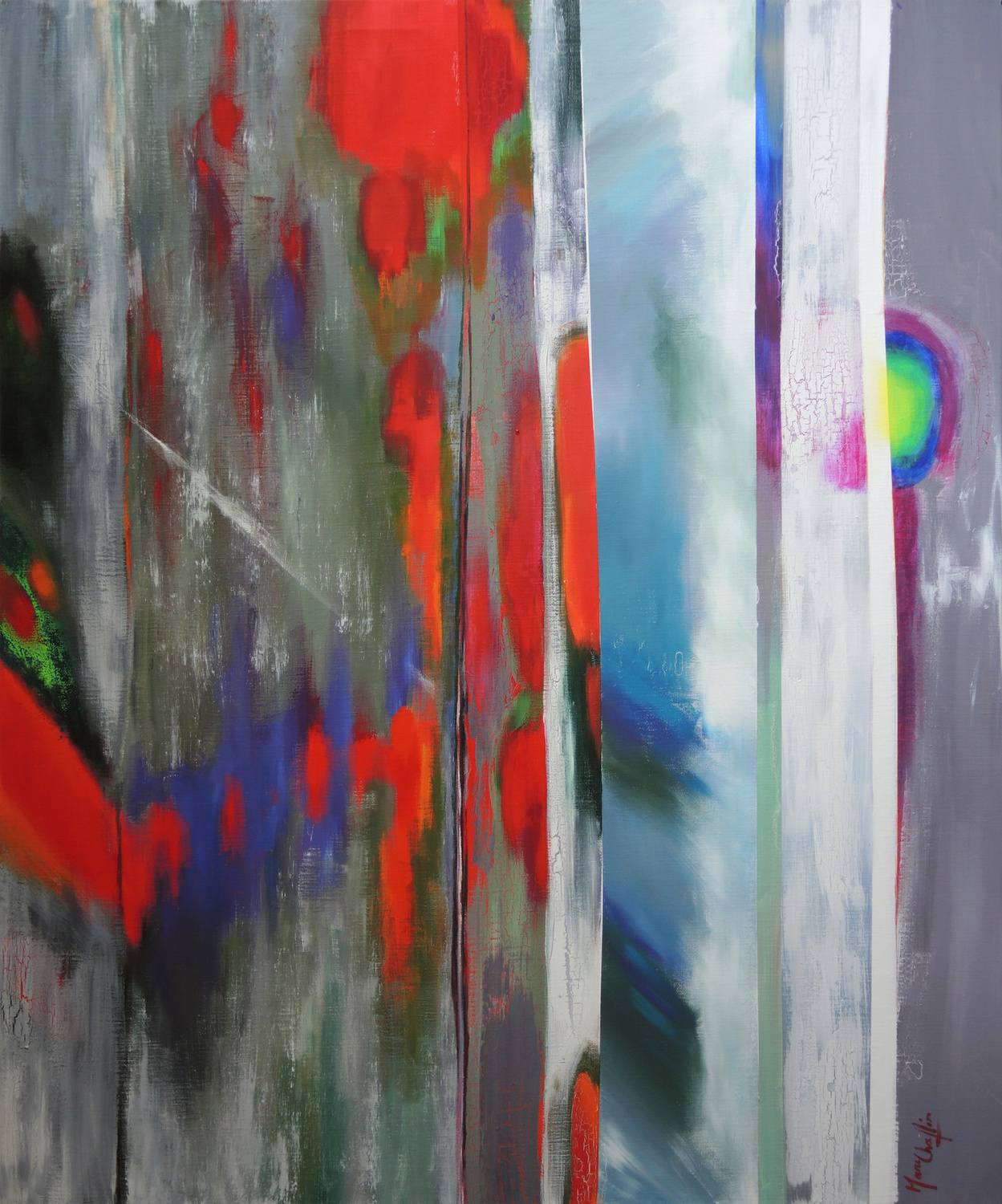 Large paths to light acryliconcanvas120x100cm2015