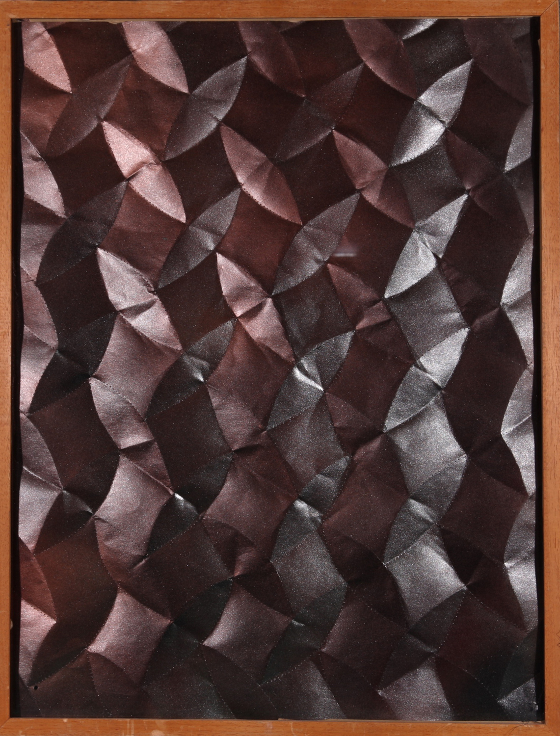 Large hommage o penrose bis 1 2000 papier plissc dorc 80x60 1kg