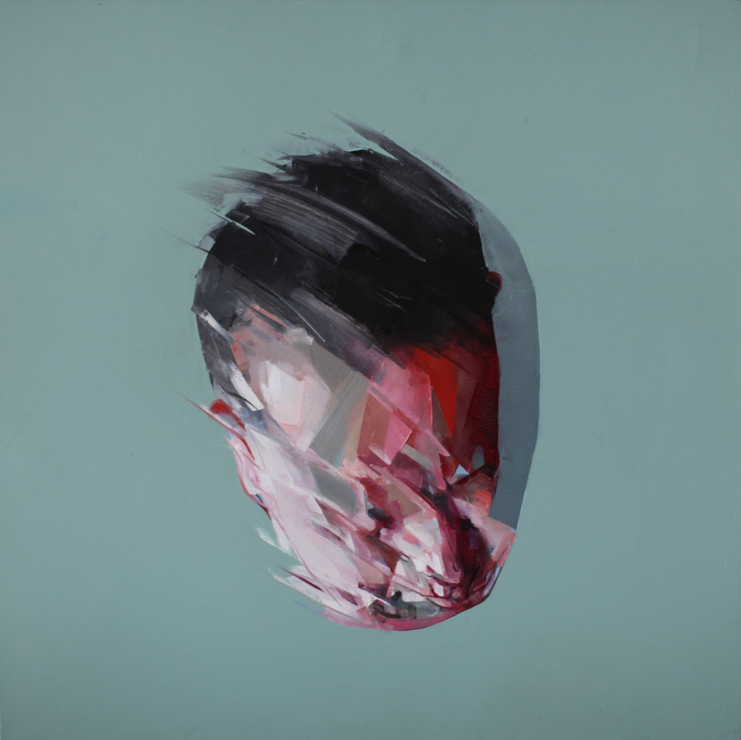 Large simon birch artist whipsaw 91x91cm 2014