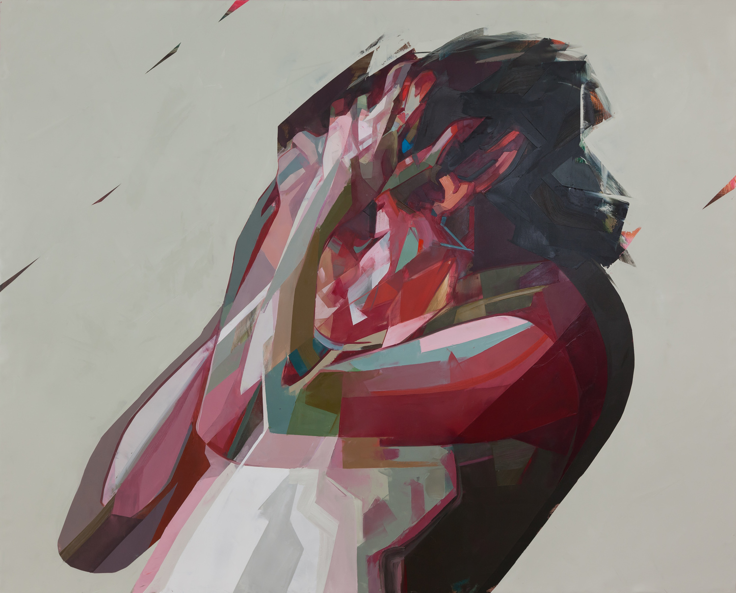 Large simon birch artist theskywasaquamarine 216x267cm 2015